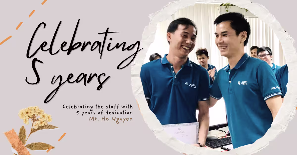 CELEBRATING THE STAFF WITH 5 YEARS OF DEDICATION